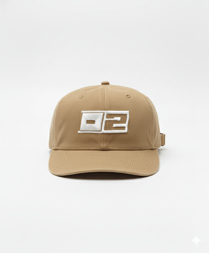0 - 2 Brand™ “B - Sweet Collection” Dad Hat – 3D Puff Embroidered Badge | Premium Streetwear Cap - 0 - 2 BRAND