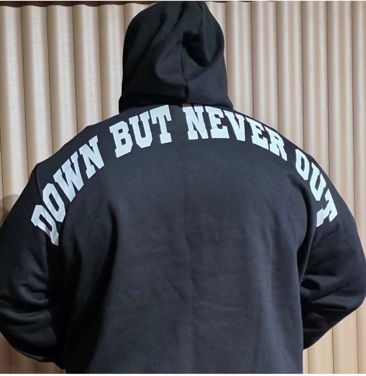 0 - 2 Brand™ The Down But Never Out Hoodie - 0 - 2 BRAND