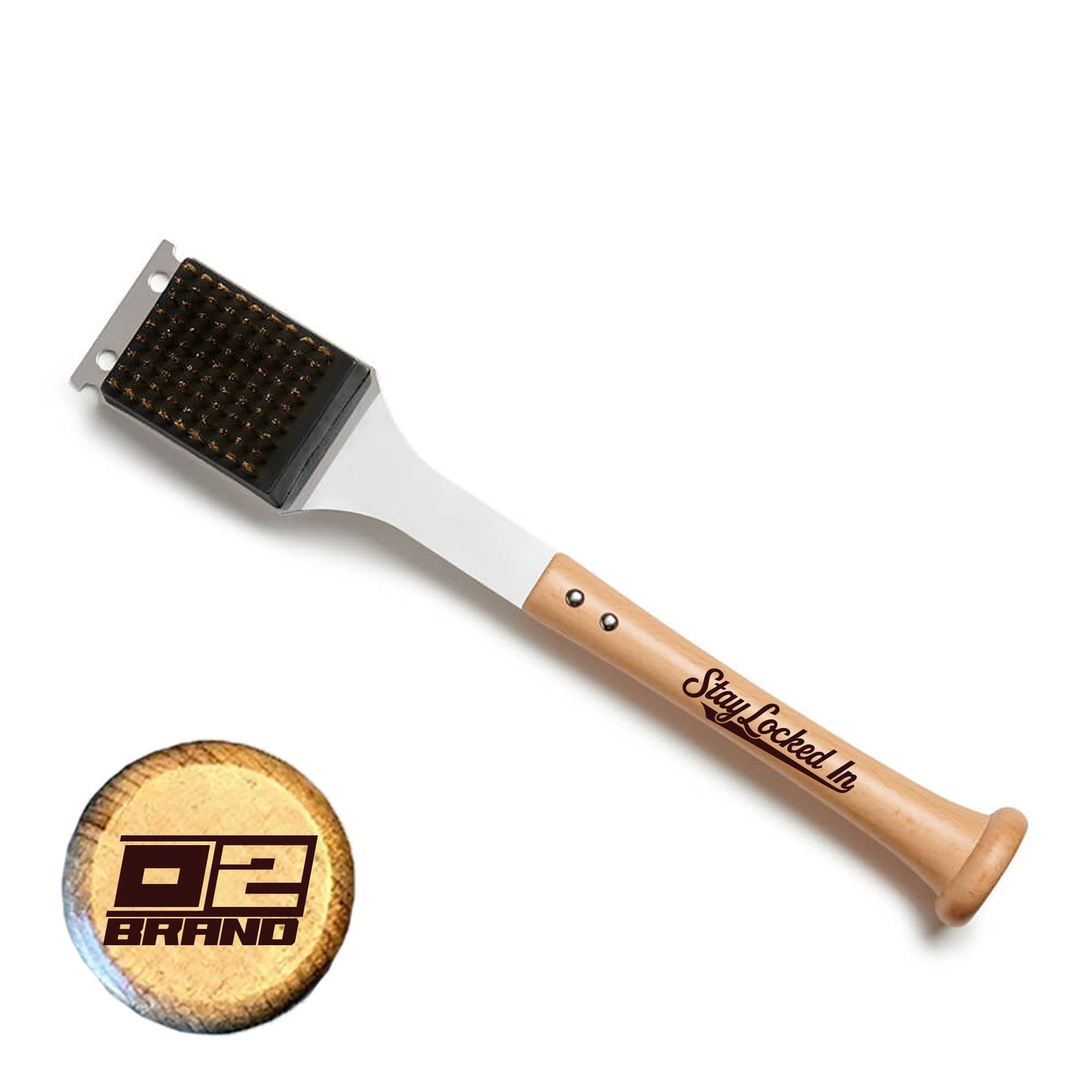 O - 2 Brand "Brushback" Scraper - 0 - 2 BRAND