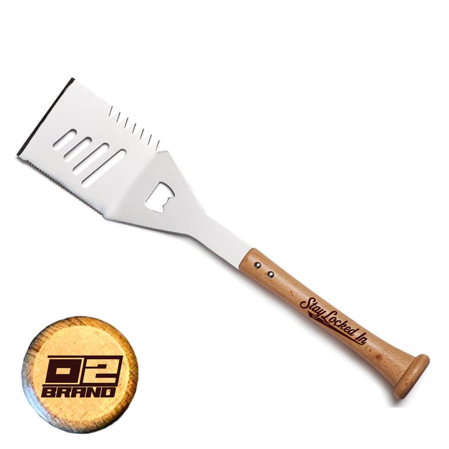 O - 2 Brand "Slider" Spatula - 0 - 2 BRAND